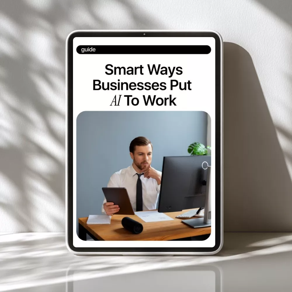 Smart Ways Businesses Put AI to Work – AI Use Cases for Business Guide, Digital Download, Automation Playbook for Teams, Small Business AI Strategy