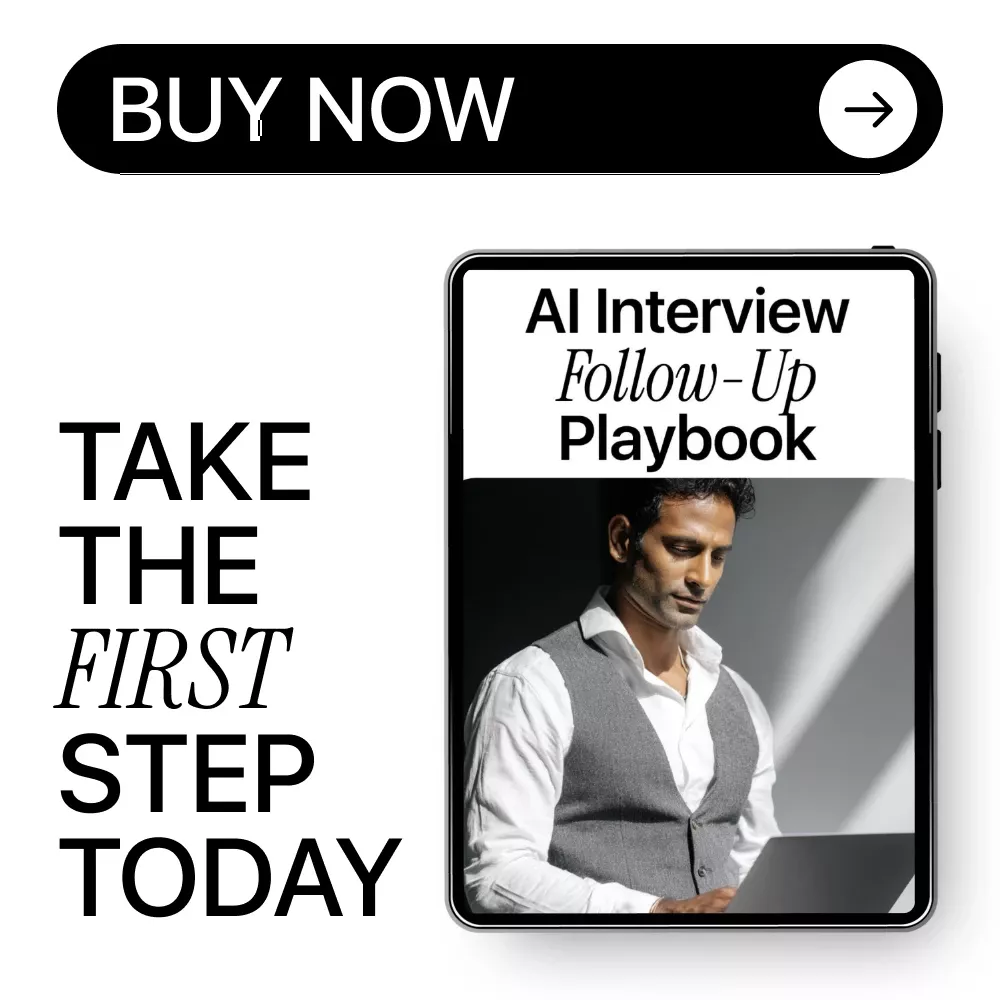 AI Interview Follow-Up Playbook: Checklist to How to Use AI to Follow Up After an Interview for Confident, Professional, and Personalized Emails - Image 7