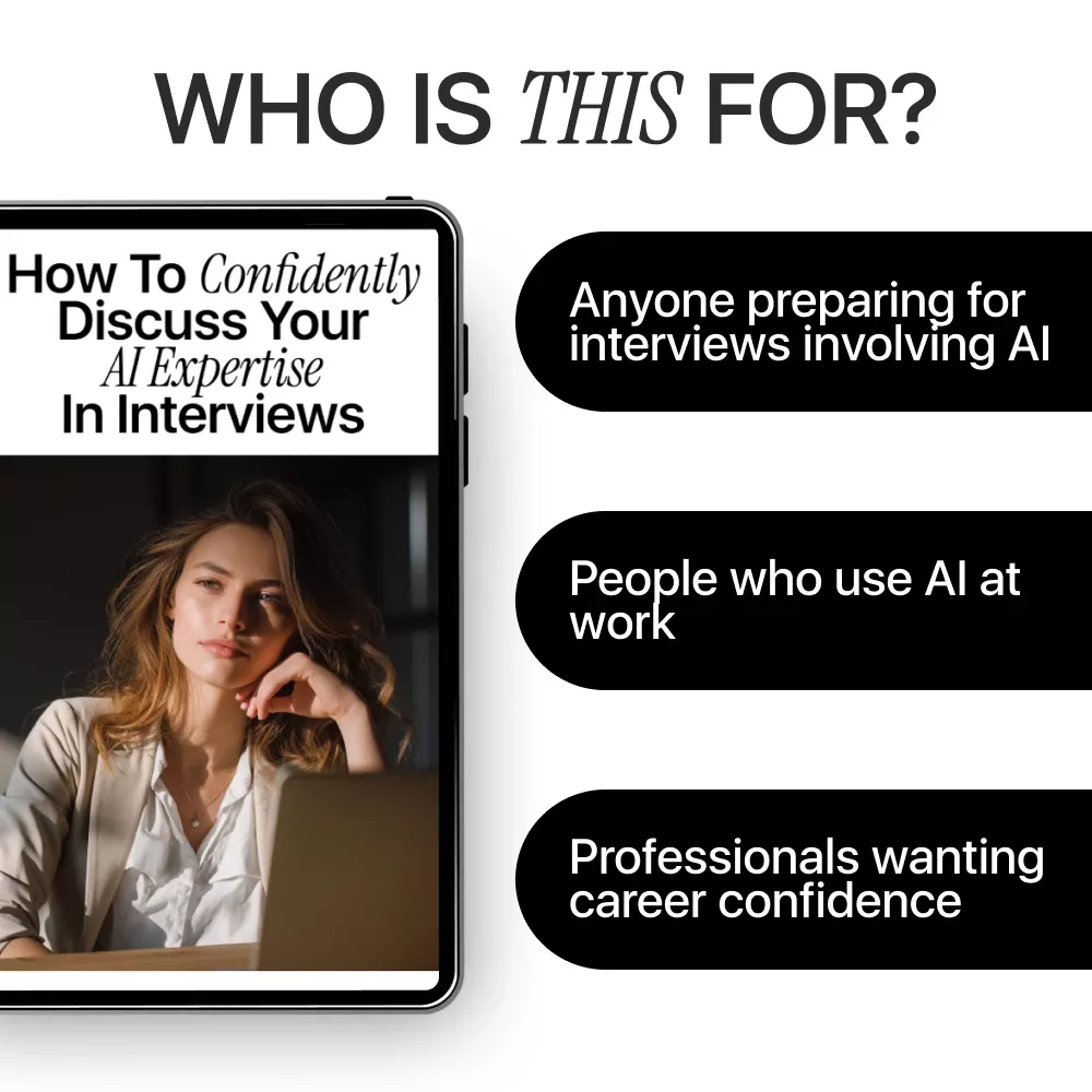 How to Confidently Discuss Your AI Expertise in Interviews | AI Interview Guide, Career eBook, Job Interview Prep for Professionals - Image 6