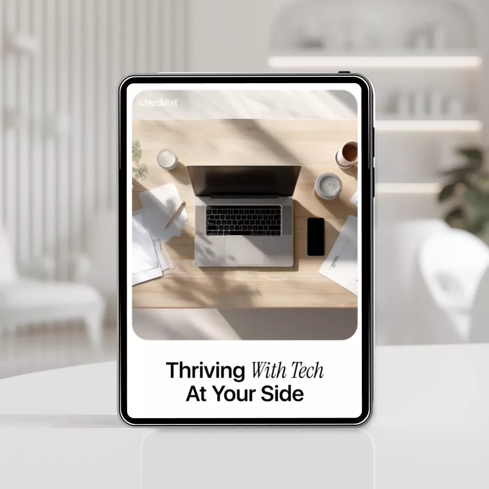 Thriving with Tech at Your Side – AI Impact on Work Life Checklist for Productivity, Focus & Smarter Workdays
