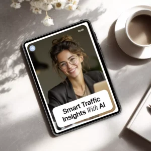 Smart Traffic Insights With AI – Ebook on How to Use AI to Analyze Website Traffic, Data-Driven SEO & Content Strategy Guide
