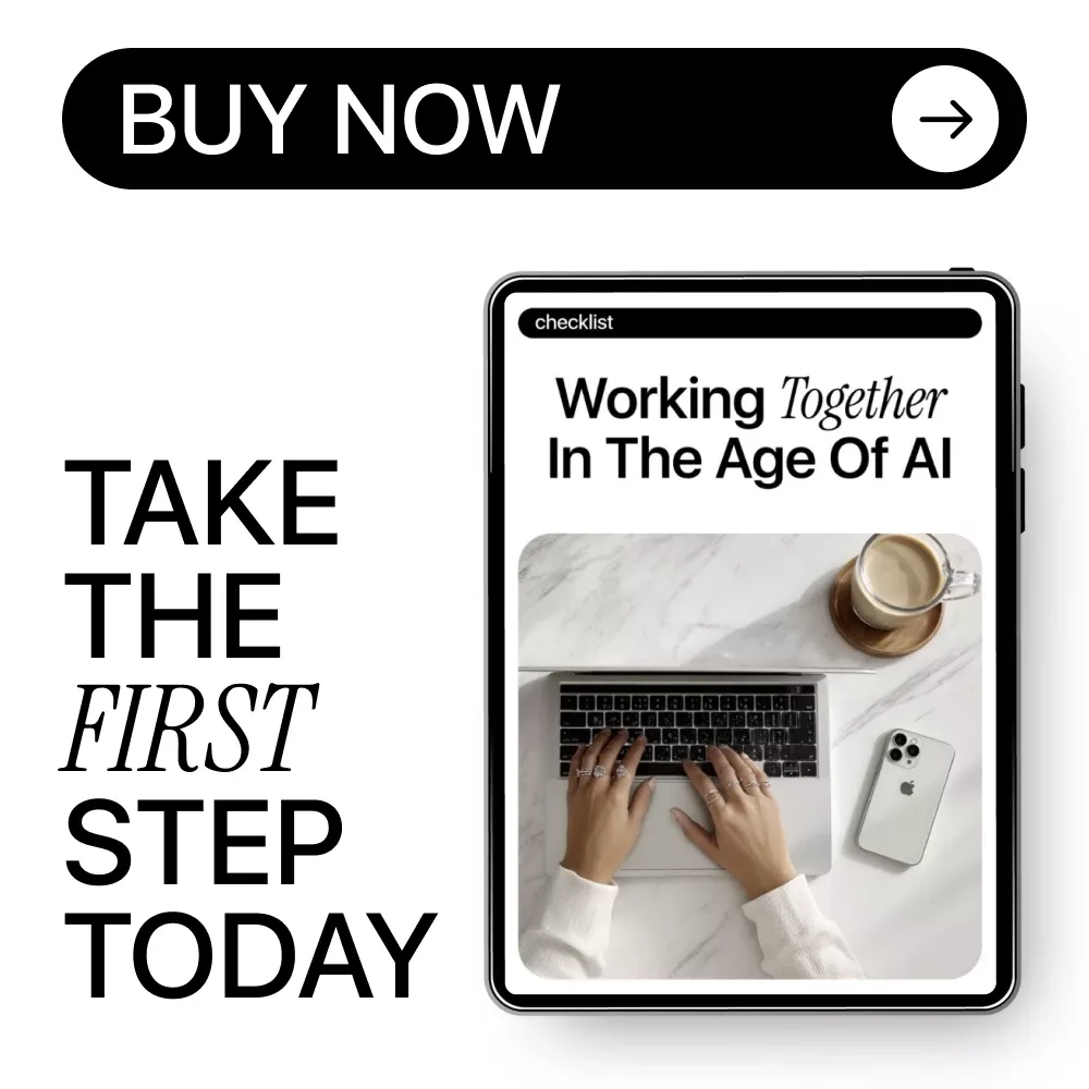 Working Together in the Age of AI – Team Collaboration Checklist | ai influence on team collaboration | Digital Download - Image 7