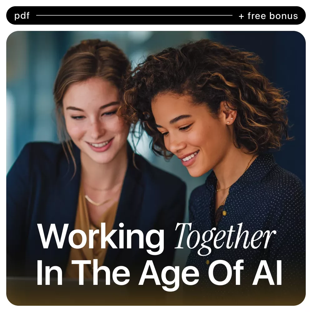 Working Together in the Age of AI – Team Collaboration Checklist | ai influence on team collaboration | Digital Download