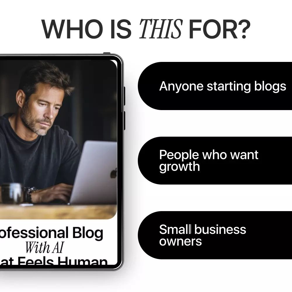Build a Professional Blog With AI That Feels Human – The Complete Guide on How to Use AI to Create a Professional Blog, Boost Engagement, and Write Content That Reads Naturally - Image 6