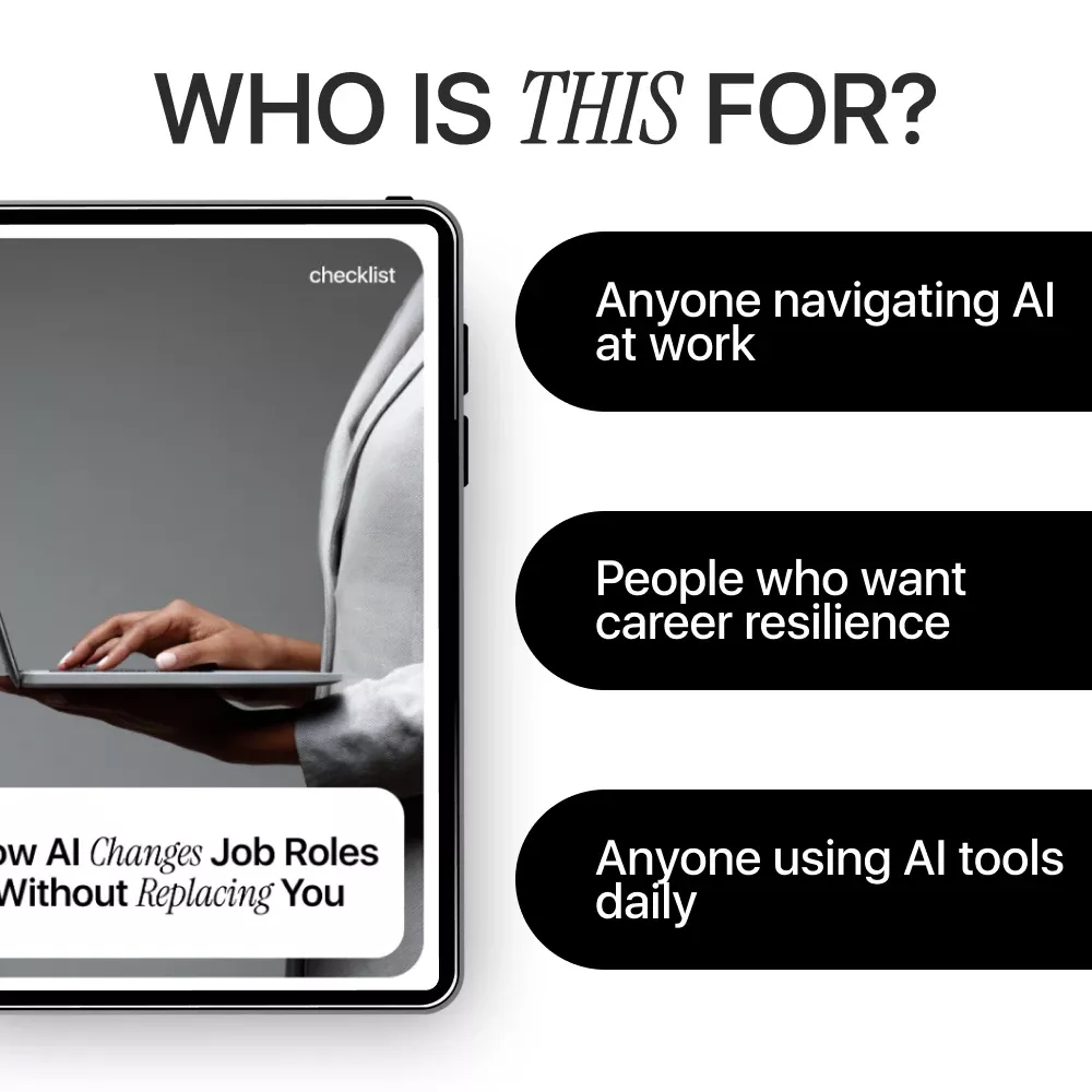 How AI Changes Job Roles Without Replacing You | Practical Checklist on how ai changes job roles for Smarter, Future-Ready Work - Image 5