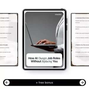 How AI Changes Job Roles Without Replacing You | Practical Checklist on how ai changes job roles for Smarter, Future-Ready Work