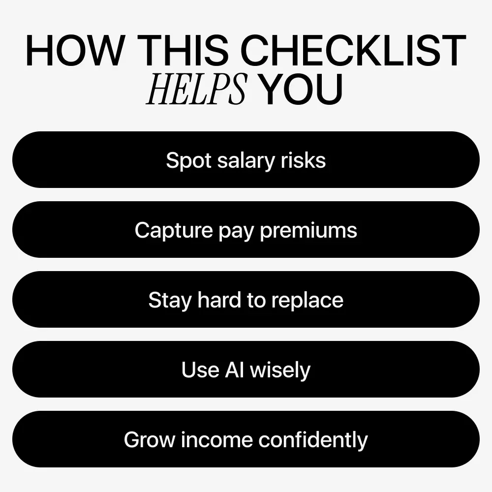 How AI Is Quietly Reshaping Paychecks – Salary Awareness Checklist | how ai affects salary trends | Career & Income Strategy Download - Image 4