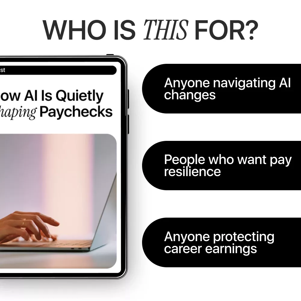 How AI Is Quietly Reshaping Paychecks – Salary Awareness Checklist | how ai affects salary trends | Career & Income Strategy Download - Image 5
