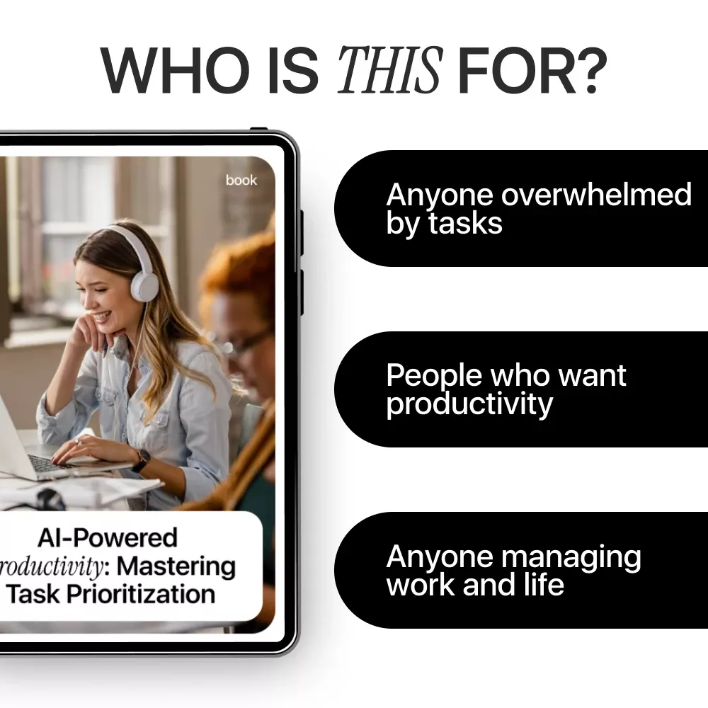 AI-Powered Productivity: Mastering Task Prioritization | Smart AI Productivity eBook for Task Prioritization & Focused Workflows - Image 6