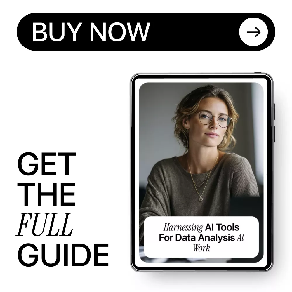 Harnessing AI Tools for Data Analysis at Work – Practical Guide to Using ai tools for data analysis at work, Smarter Insights, Better Decisions, Digital Download - Image 8