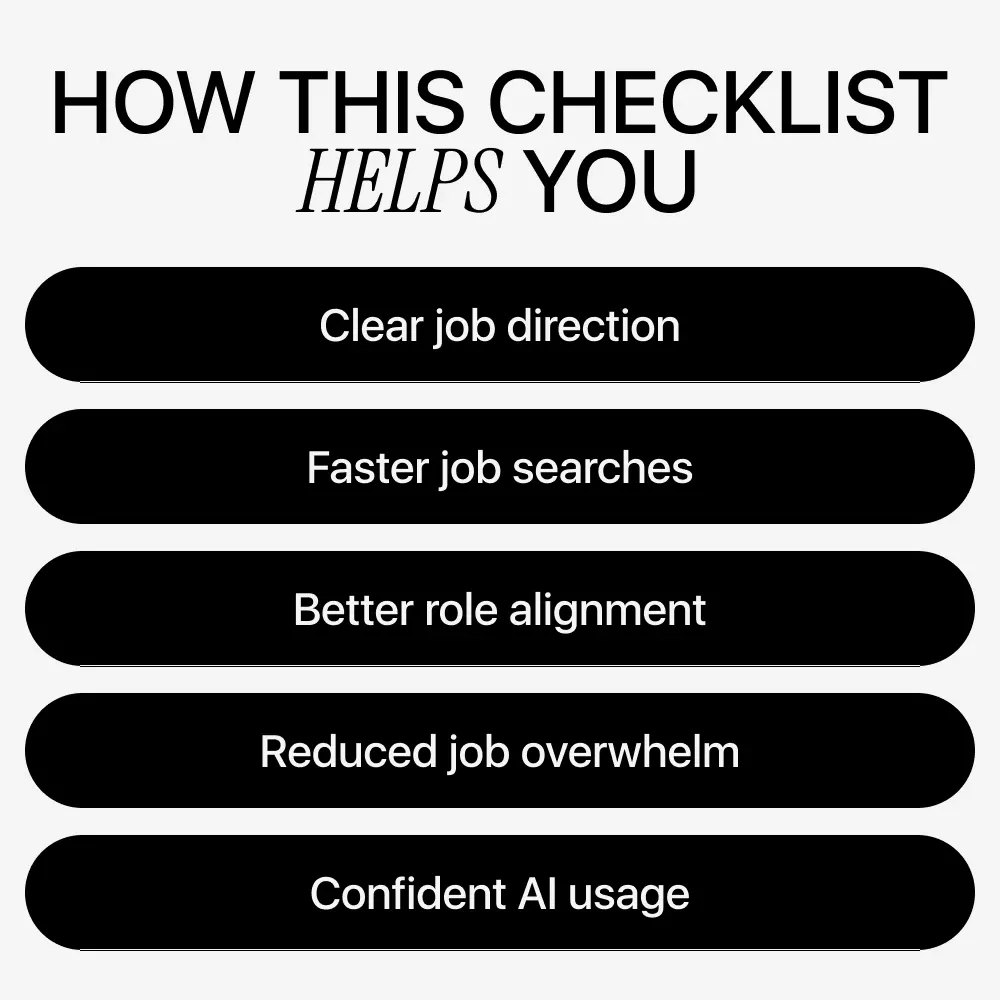 Job Match Mastery AI-Powered Checklist | Smart Career Planning Guide with ai prompts for job matching lists | Digital Download for Job Seekers - Image 4