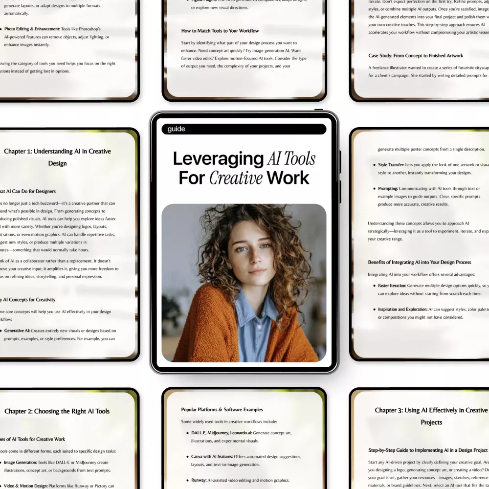 Leveraging AI Tools for Creative Work | Practical Guide to ai tools for creative design work for Designers & Creators - Image 5