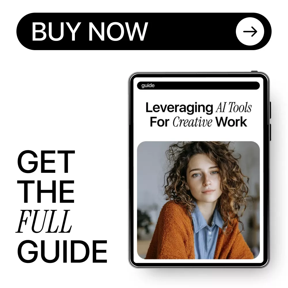 Leveraging AI Tools for Creative Work | Practical Guide to ai tools for creative design work for Designers & Creators - Image 8