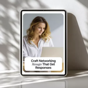 Craft Networking Messages That Get Responses | AI-Powered Guide with ai prompts for networking messages for Professionals & Entrepreneurs