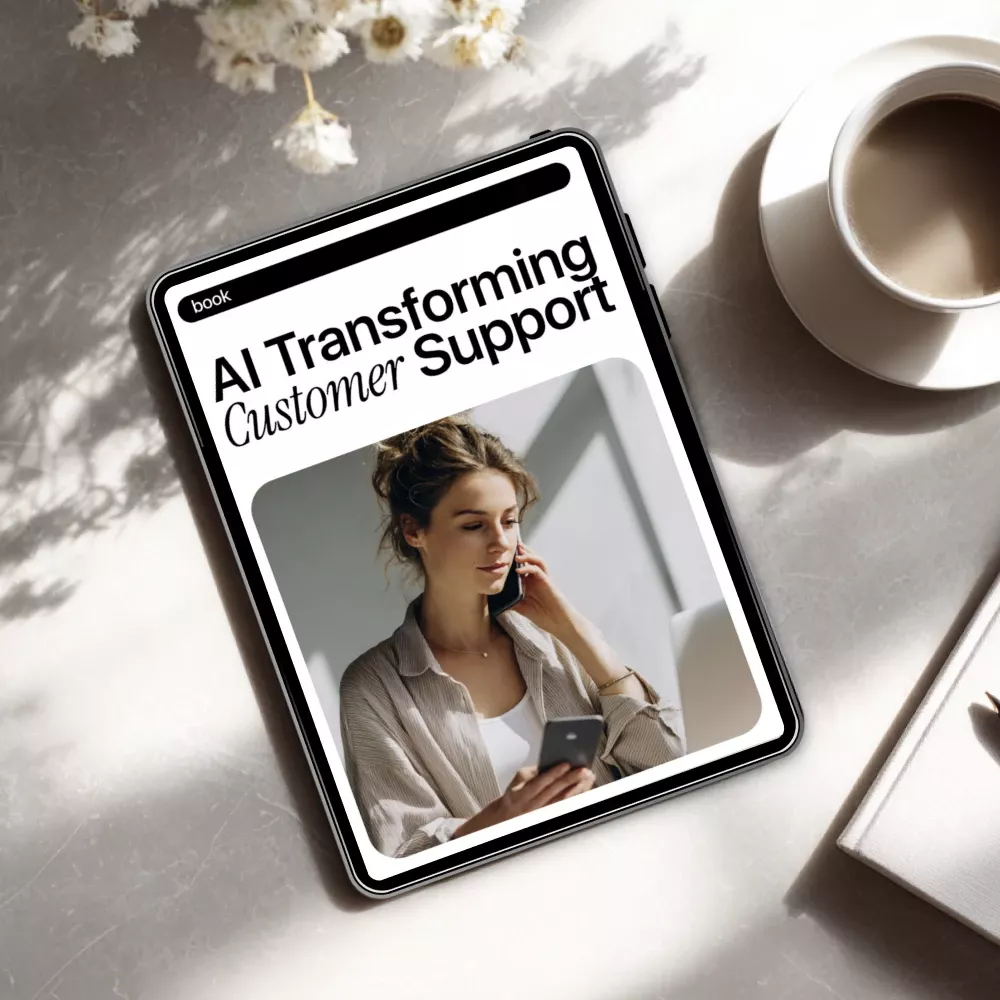 AI Transforming Customer Support | Practical Ebook Guide to ai tools for customer service, Automation & Scalable CX