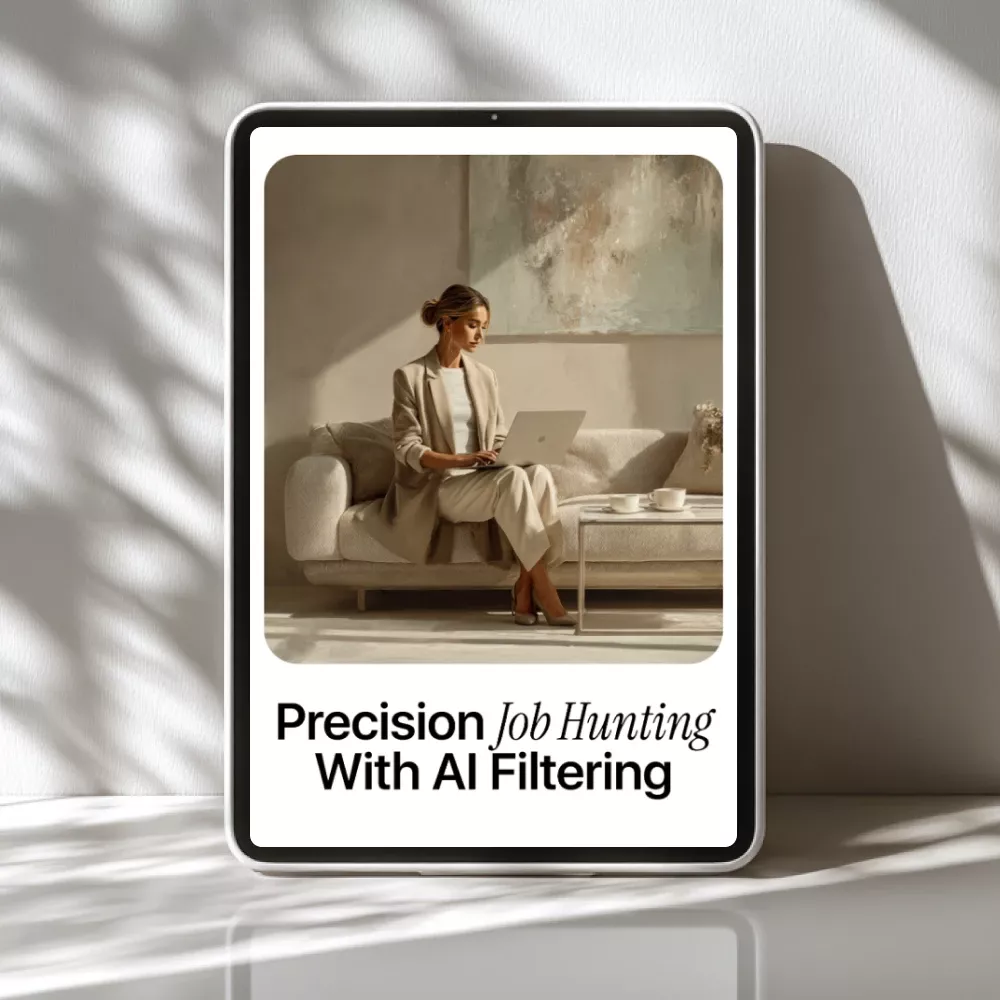 Precision Job Hunting with AI Filtering | Smart Career Search Guide | Learn How AI Filters Job Results for Faster, Better Matches