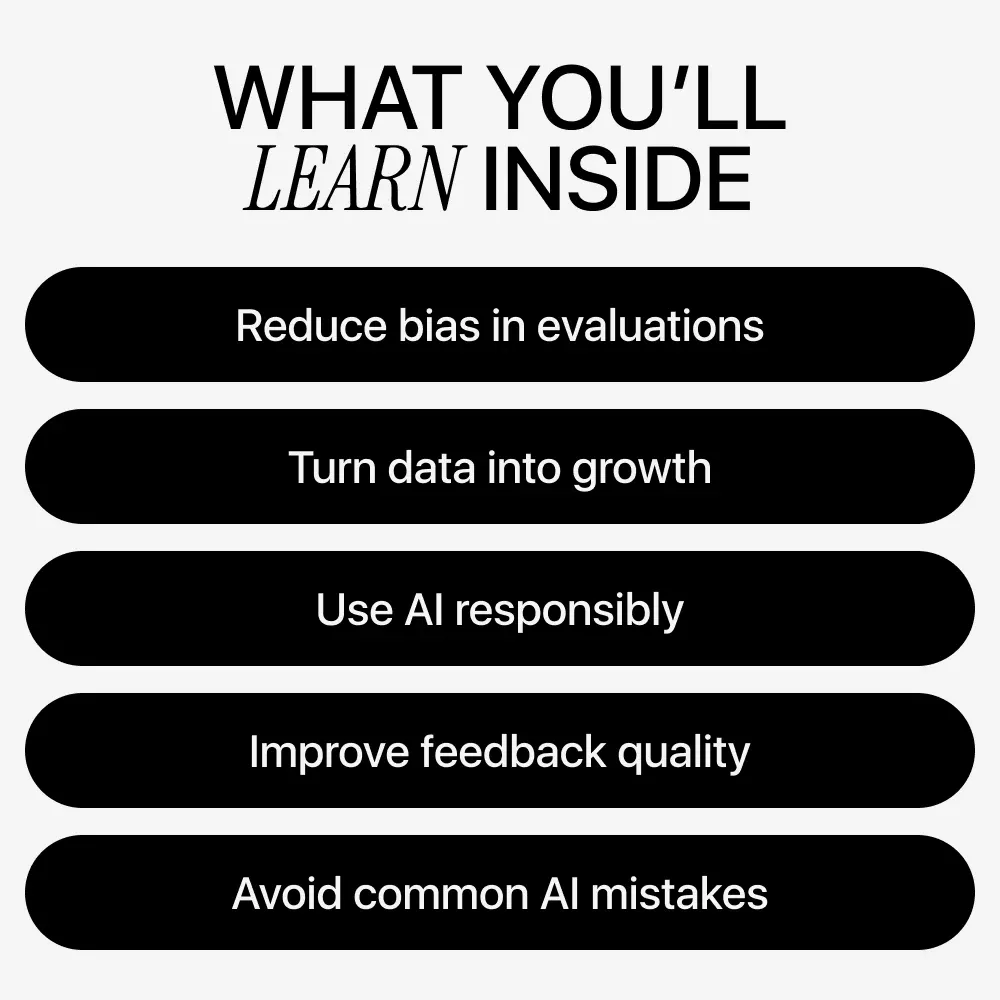 Measuring What Matters in the Age of AI | Ebook on the AI Role in Employee Evaluations, Smarter Performance Reviews, Human-AI Feedback Systems - Image 4