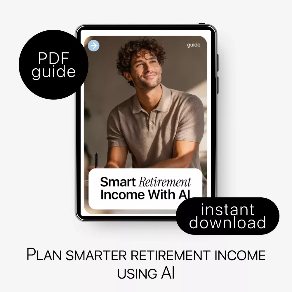 Smart Retirement Income With AI: Digital Guide, eBook & Checklist for Post-Retirement Planning, AI Prompts, Income Forecasting, Personalized Income Plan - Image 3