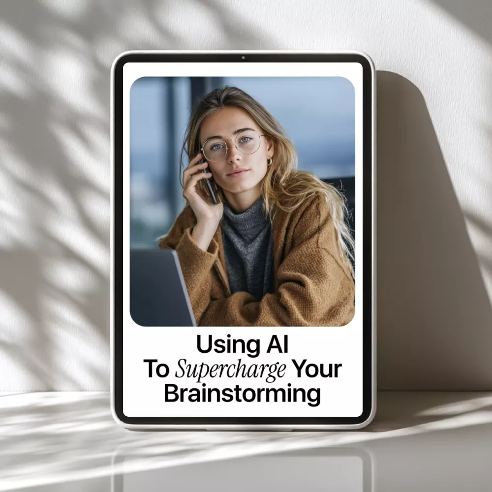 Using AI to Supercharge Your Brainstorming – Practical Guide to ai tools for brainstorming ideas, Creative Thinking, Idea Generation Workflow, Digital Download