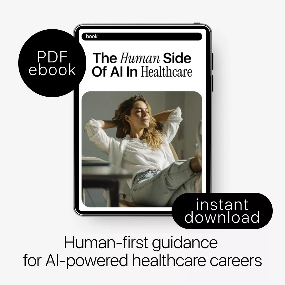 The Human Side of AI in Healthcare | Ebook Guide on how ai affects healthcare jobs, Careers & the Future of Care - Image 3