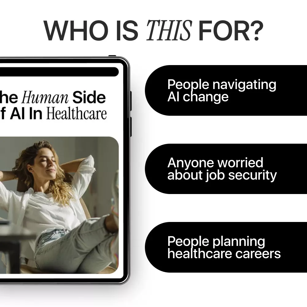 The Human Side of AI in Healthcare | Ebook Guide on how ai affects healthcare jobs, Careers & the Future of Care - Image 6