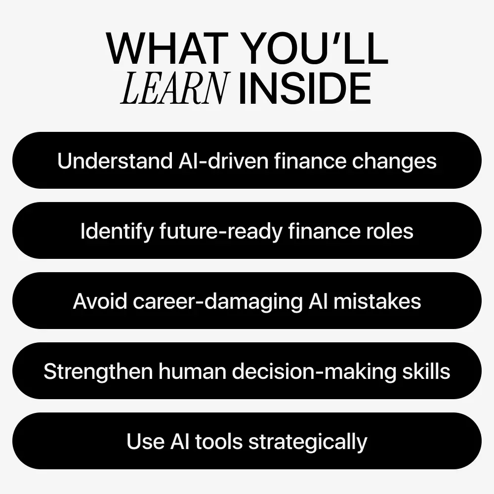 Money Moves Smarter When Machines Learn – AI & Finance Career Guide | How AI Affects Finance Jobs eBook for Analysts, Accountants & Future-Ready Professionals - Image 4