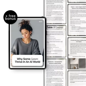 Why Some Careers Thrive in an AI World – Insightful eBook on Jobs Least Likely to Be Replaced by AI, Career Survival & Future-Proof Work Guide