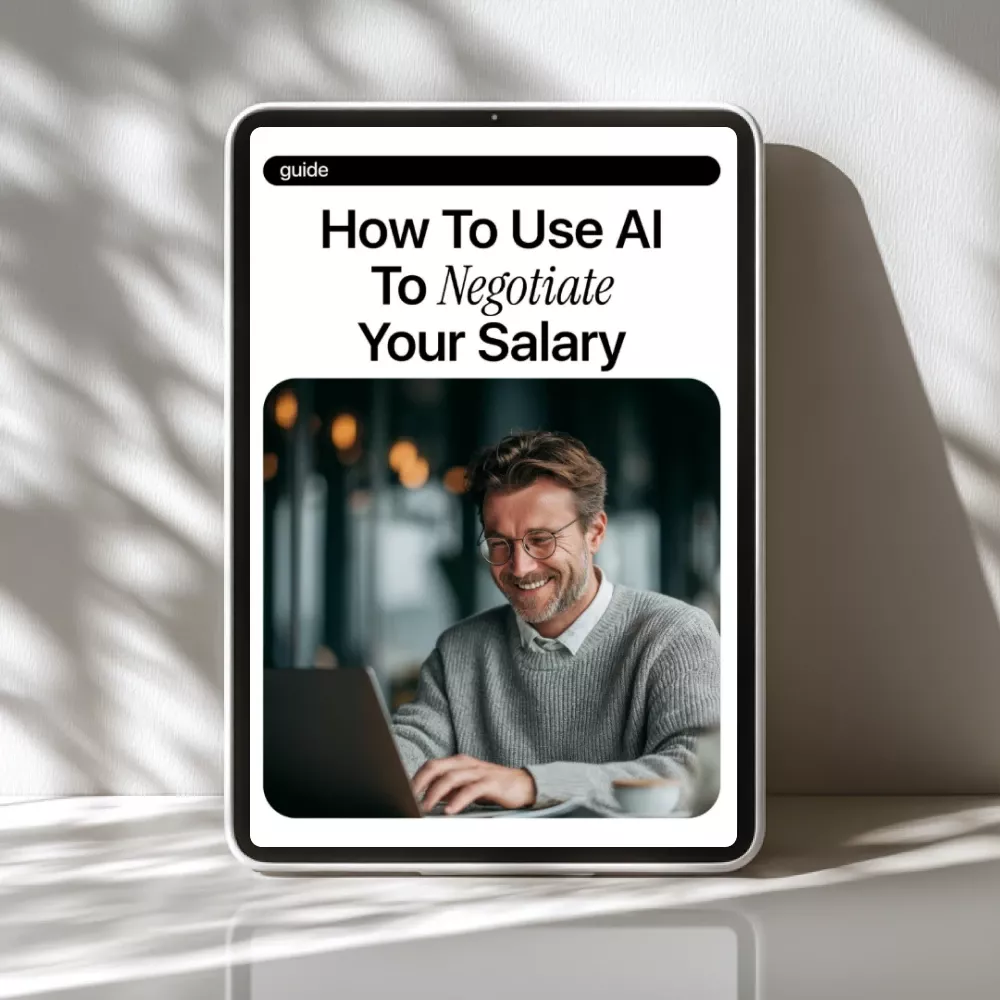 How to Use AI to Negotiate Your Salary – Smart Career Guide for Higher Pay, AI-Powered Salary Negotiation Strategy, Professional Growth Digital Download
