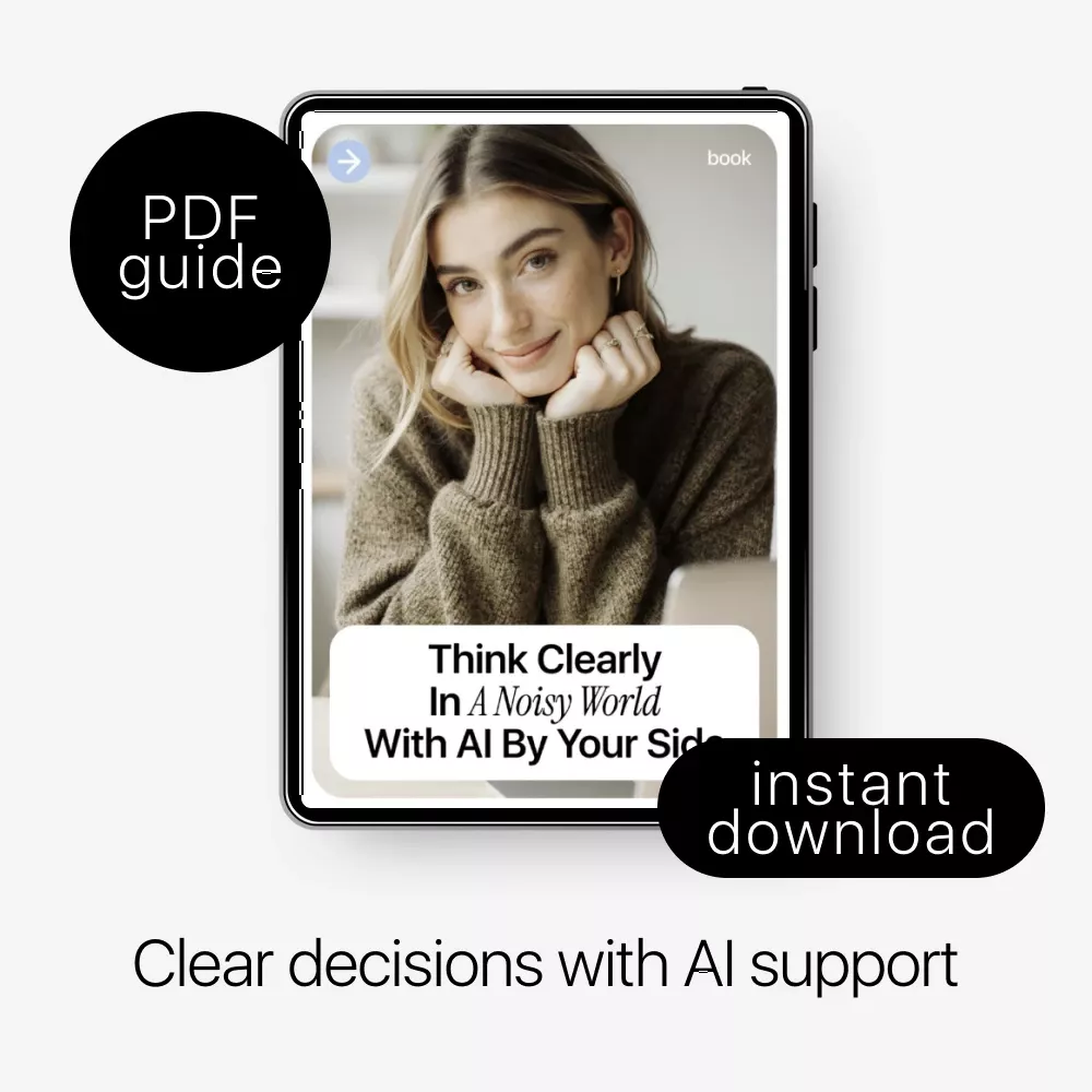 Think Clearly in a Noisy World with AI by Your Side – eBook on AI Support for Better Decisions, Daily Choices, Career, Health, and Life Guidance - Image 3