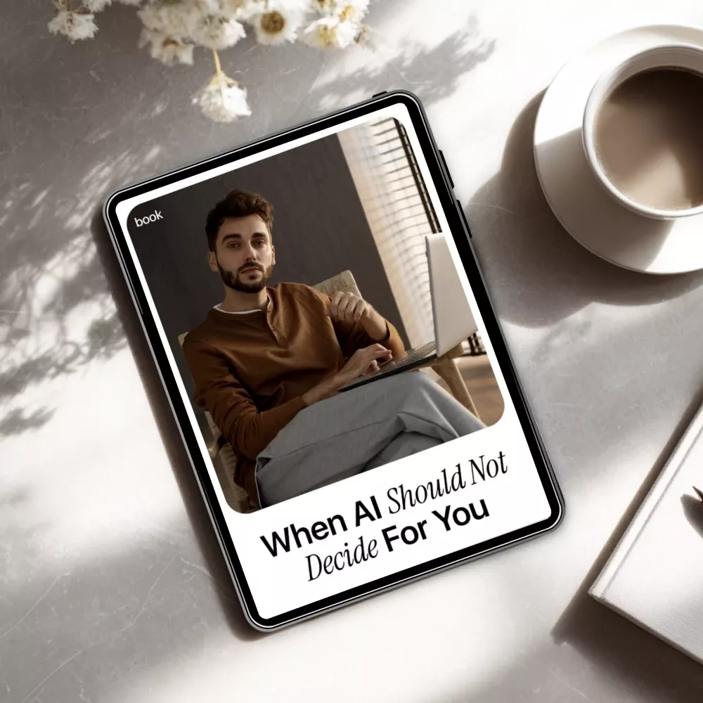 When AI Should Not Decide for You – Essential eBook on AI Decisions People Should Not Trust, Digital Guide to Human-Centered Decision Making