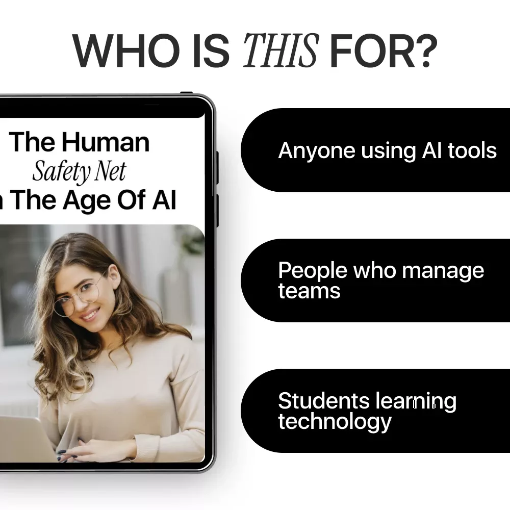 The Human Safety Net in the Age of AI: An Essential eBook to Spot AI Mistakes Humans Must Catch, Avoid Costly Errors, and Stay in Control - Image 6