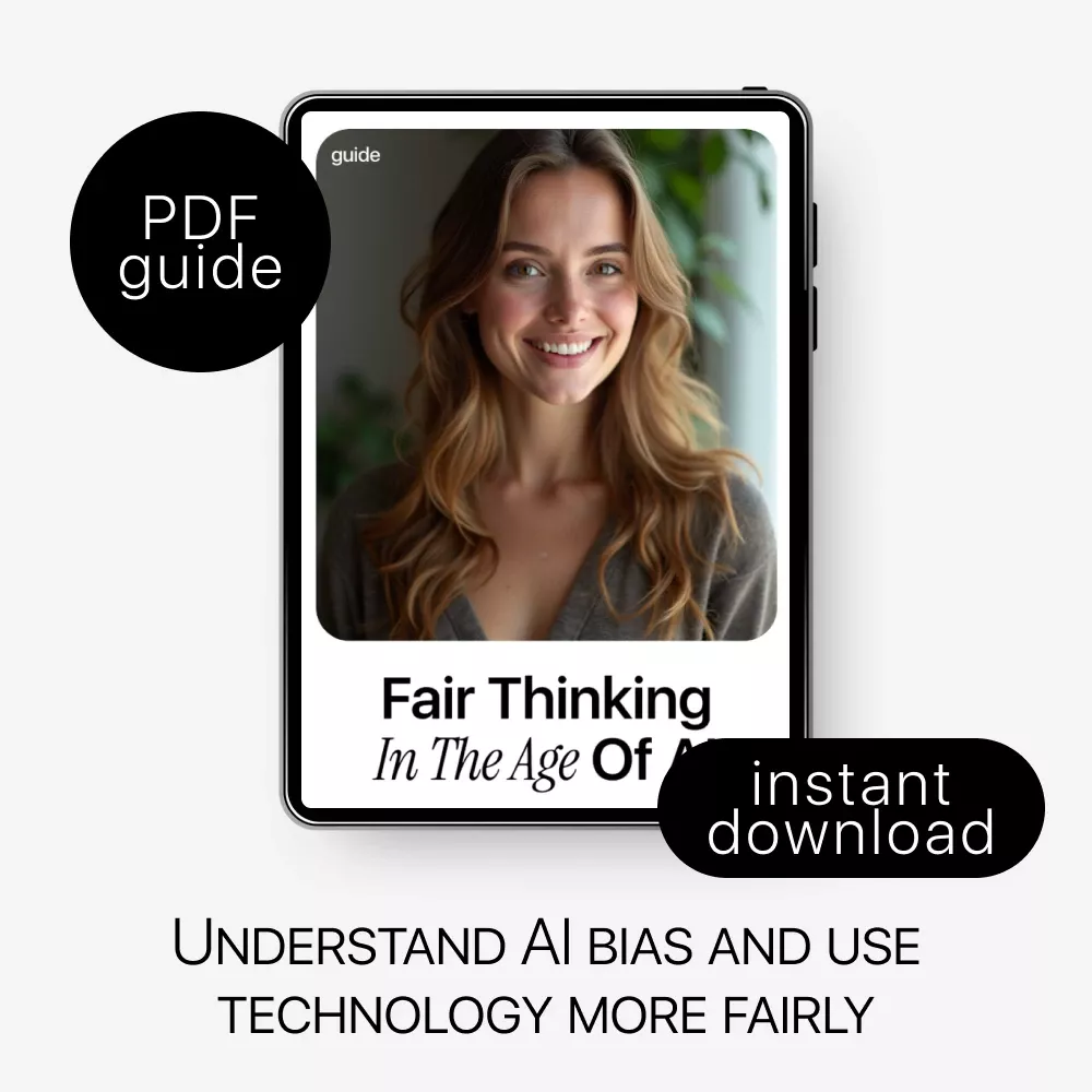 Fair Thinking in the Age of AI – Ethical AI Guide, AI Bias Awareness eBook, Fair AI Decision-Making Checklist for Responsible & Human-Centered AI Use - Image 3