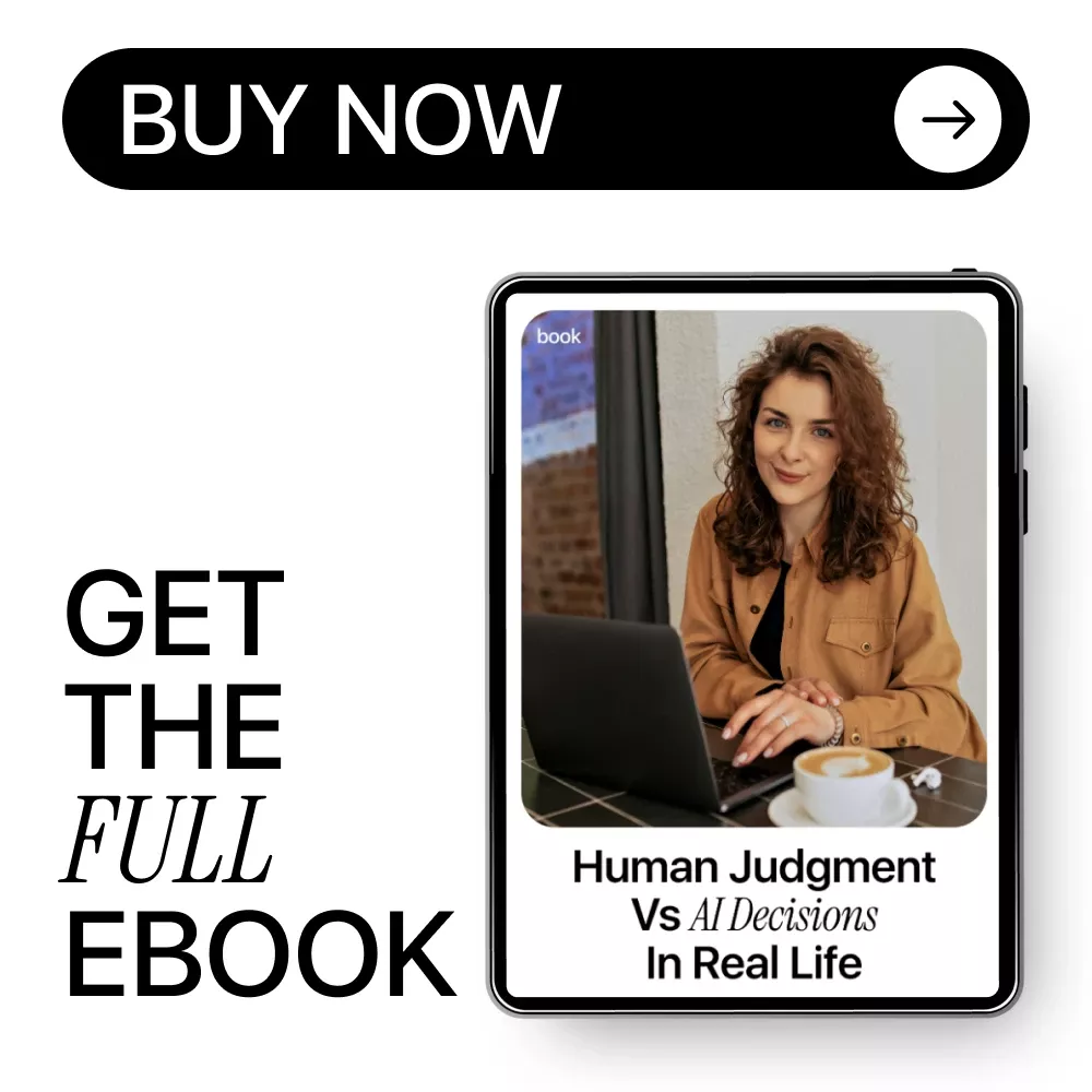 Human Judgment vs AI Decisions in Real Life | Practical AI Ethics Guide, Human-in-the-Loop Decision Making eBook, Automation vs Human Thinking Digital Download - Image 8