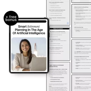 Smart Retirement Planning in the Age of Artificial Intelligence | AI for Creating Retirement Plans eBook | Modern Financial Planning Guide
