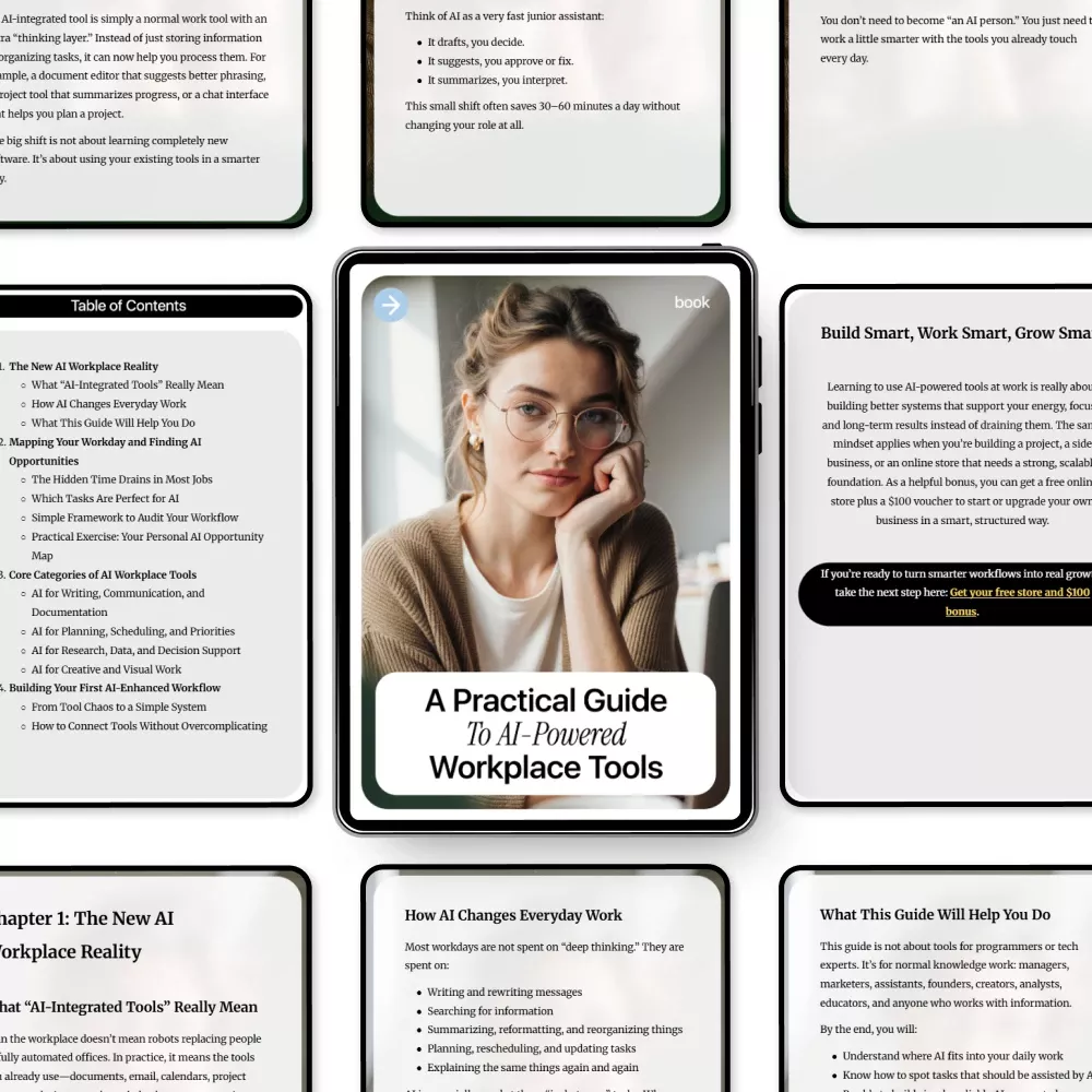 A Practical Guide to AI-Powered Workplace Tools: Mastering Workplace Tools Integrated with AI for Productivity, Workflow, and Team Efficiency - Image 5