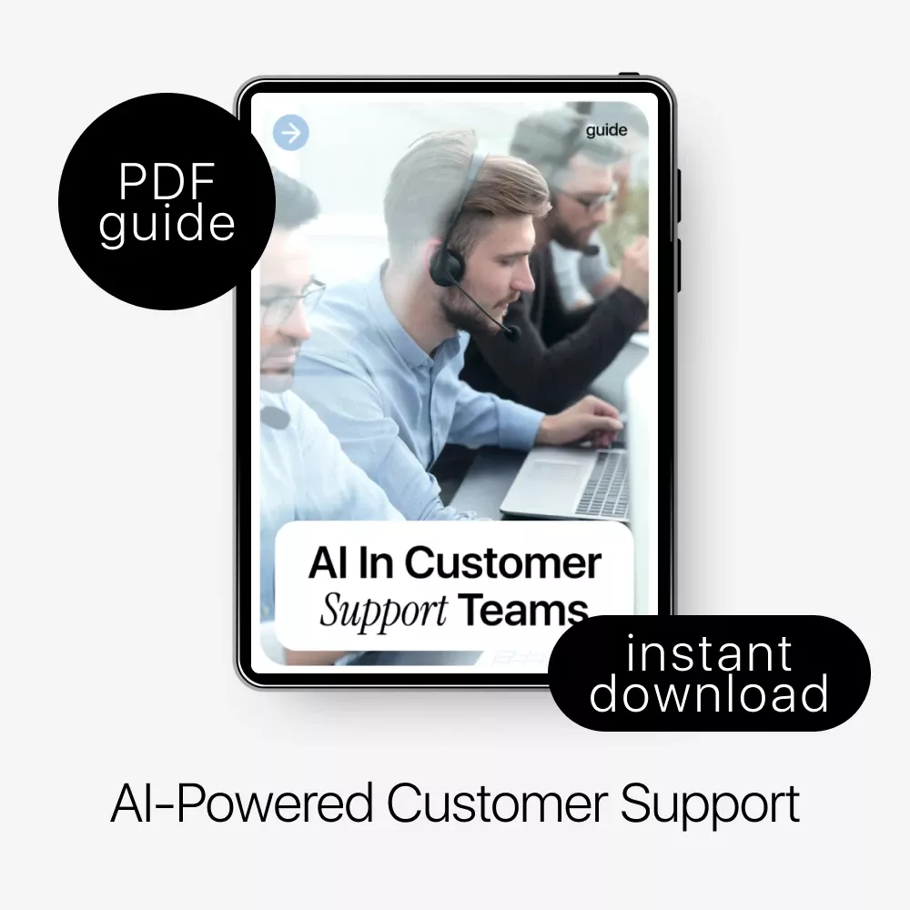 AI in Customer Support Teams Guide – Improve Support Workflows, Boost Efficiency, and Elevate Customer Experience with Practical AI Strategies (Digital Download) - Image 3