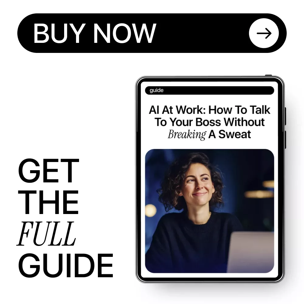 AI at Work: How to Talk to Your Boss Without Breaking a Sweat – Practical Workplace Guide on how to talk to your boss about using ai - Image 8
