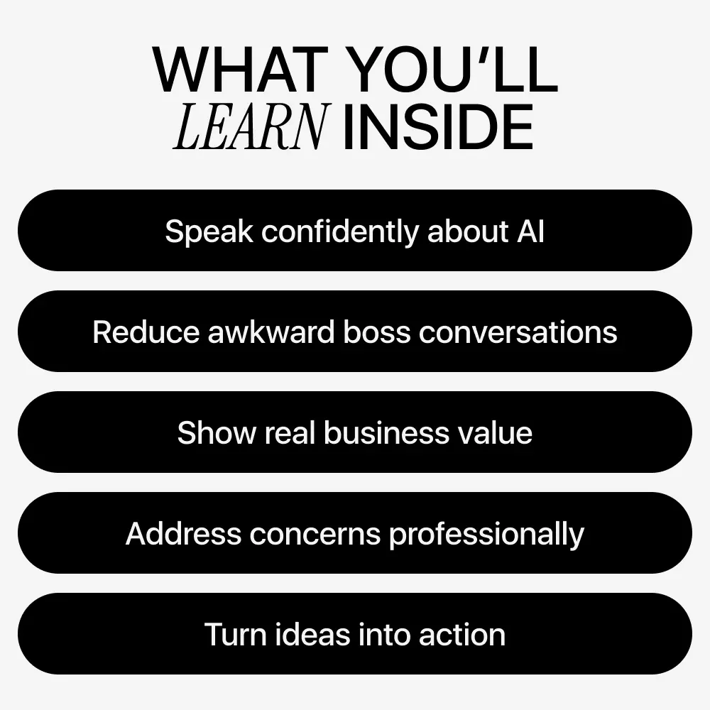 AI at Work: How to Talk to Your Boss Without Breaking a Sweat – Practical Workplace Guide on how to talk to your boss about using ai - Image 4