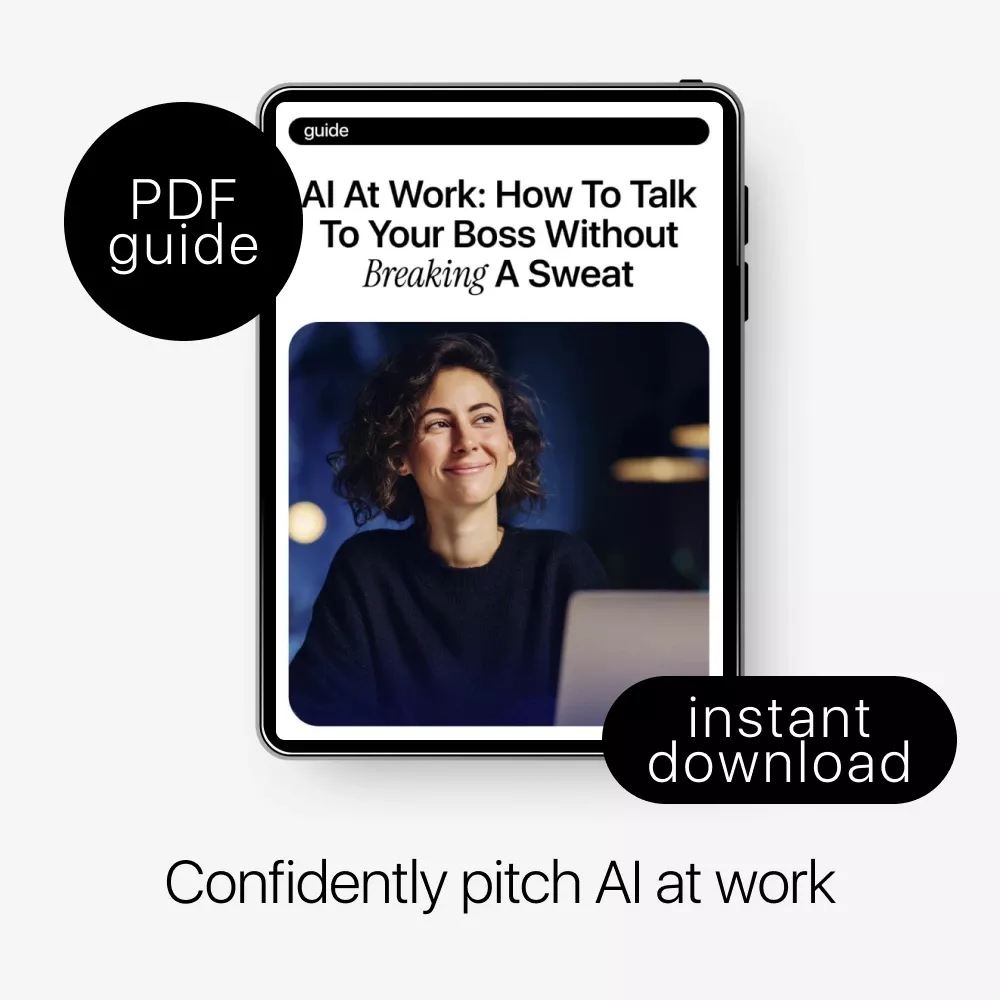 AI at Work: How to Talk to Your Boss Without Breaking a Sweat – Practical Workplace Guide on how to talk to your boss about using ai - Image 3