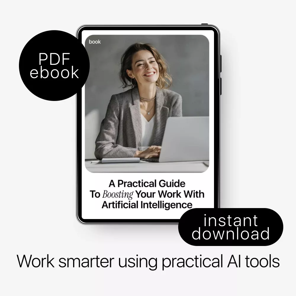 A Practical Guide to Boosting Your Work with Artificial Intelligence | Ebook for Professionals | how to learn ai for your current job - Image 3