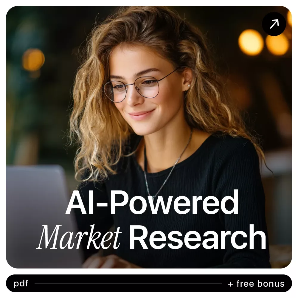 AI-Powered Market Research: Smarter Insights, Faster Decisions | Practical Guide on how to do market research with ai for Entrepreneurs & Marketers