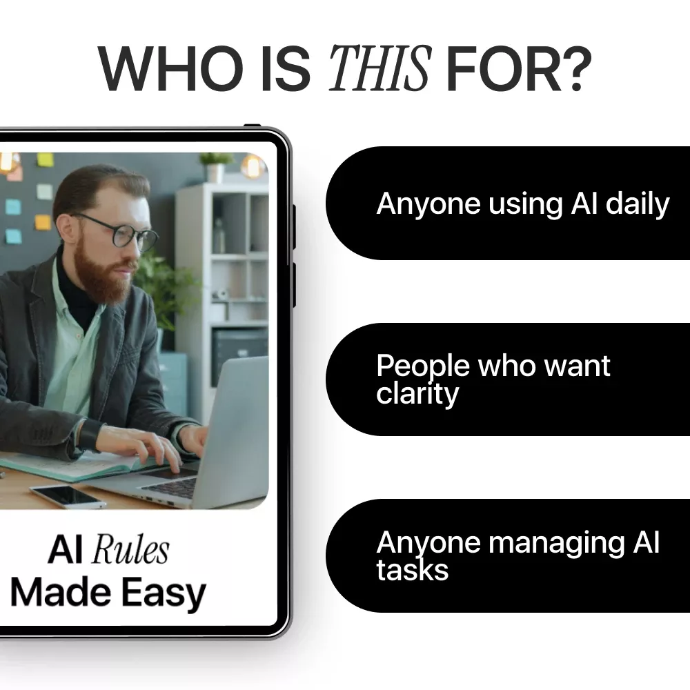AI Rules Made Easy: A Simple Guide to AI Ethics Policies Explained Simply – Digital Download for Teams, Professionals, and Everyday AI Users - Image 6