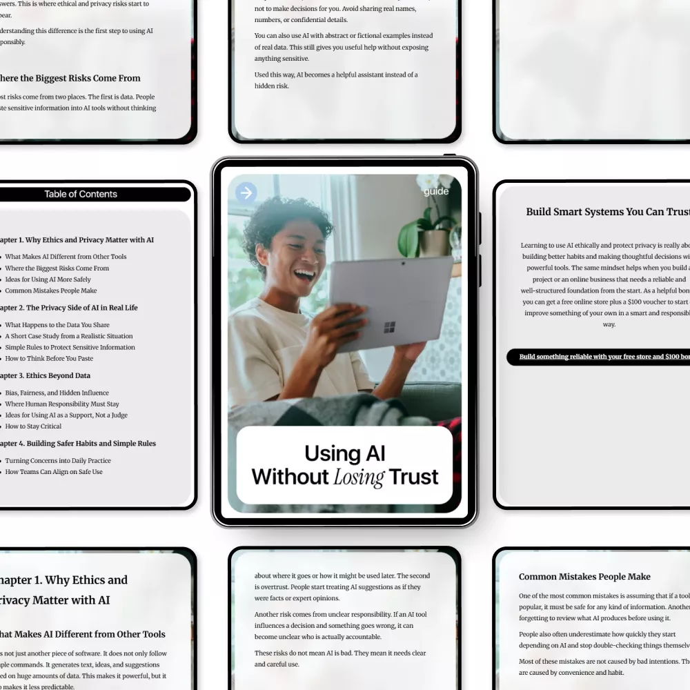 Using AI Without Losing Trust – Essential Guide on AI Ethics and Privacy Concerns for Safe, Responsible Digital Use - Image 5