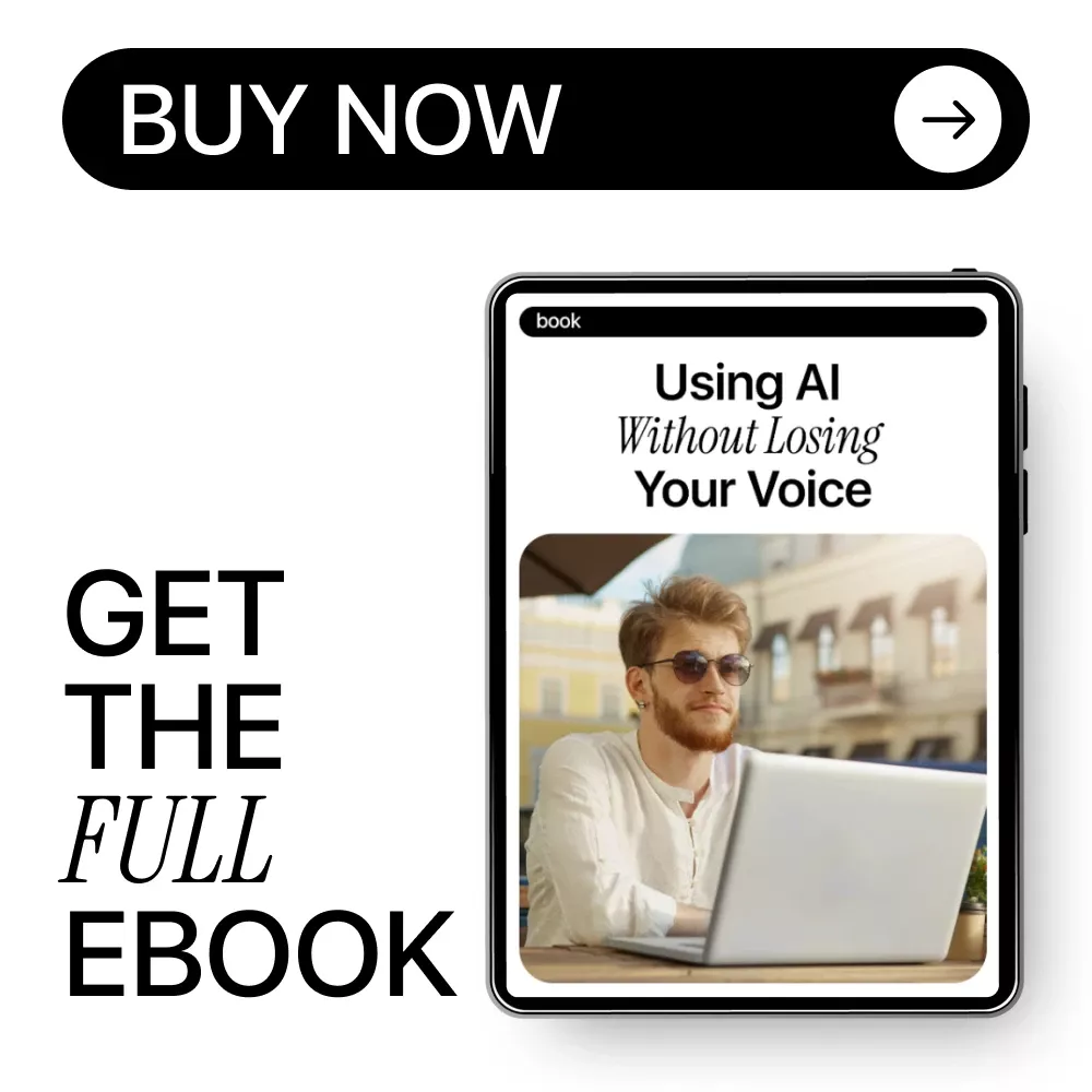 Using AI Without Losing Your Voice – eBook on AI Ethics in Content Creation, Ethical AI Use Guide for Writers, Designers, and Creators - Image 8