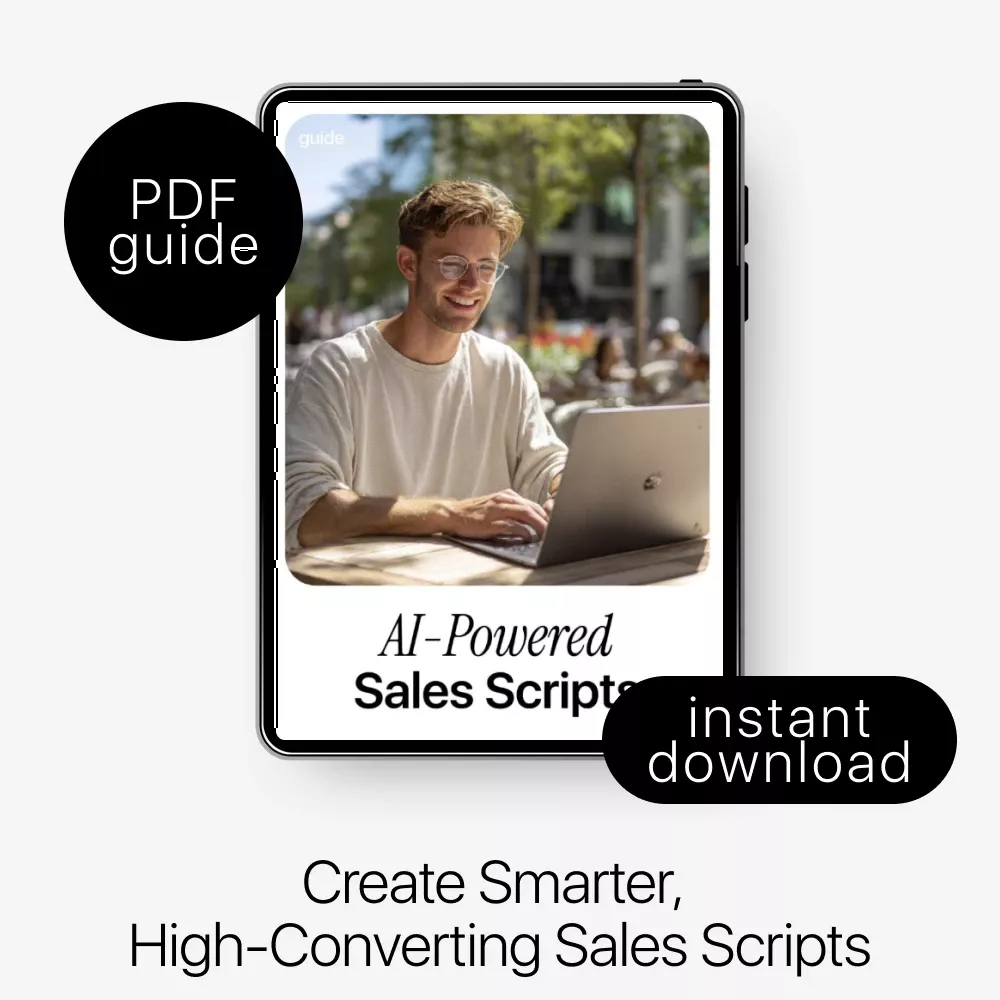 AI-Powered Sales Scripts – Smart Guide to ai for creating sales scripts That Convert, Personalize, and Scale Your Sales Conversations - Image 3