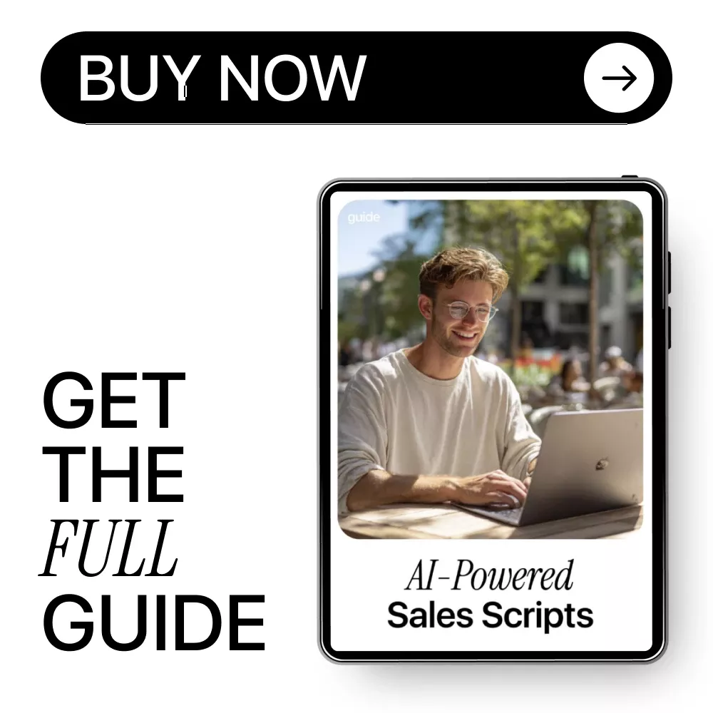 AI-Powered Sales Scripts – Smart Guide to ai for creating sales scripts That Convert, Personalize, and Scale Your Sales Conversations - Image 8