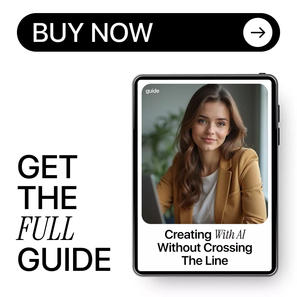 Creating with AI Without Crossing the Line – Digital Guide, eBook, and Checklist for Ethical AI Art, Copyright Protection, and Creative Inspiration - Image 8