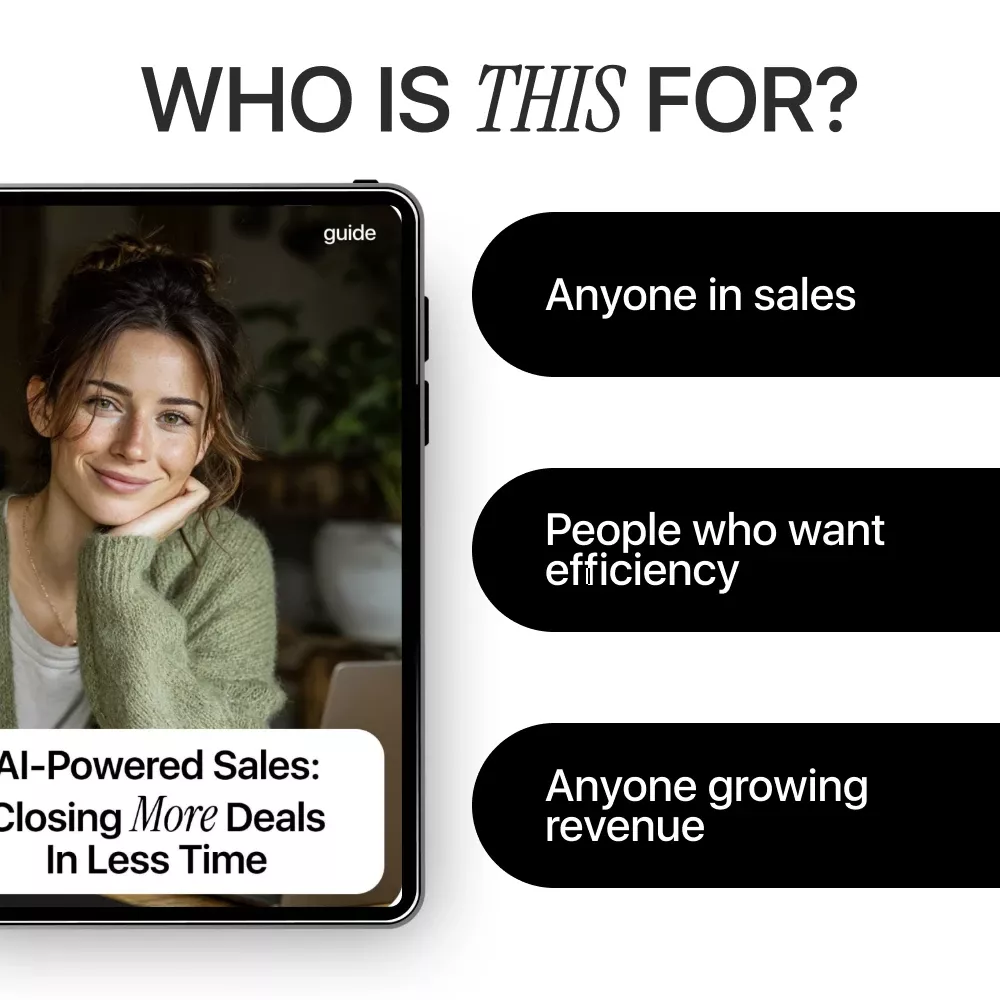 AI-Powered Sales: Closing More Deals in Less Time | Practical Guide on How to Use AI to Close More Deals Faster - Image 6