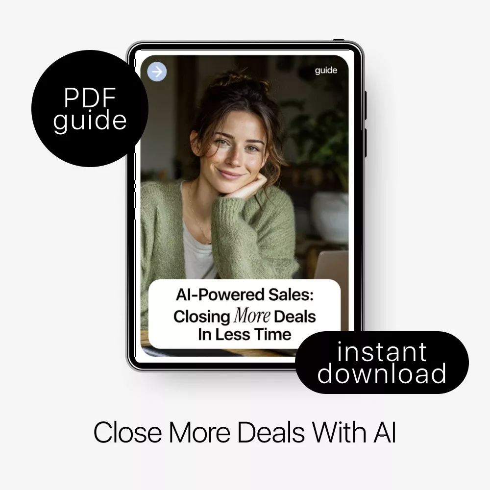 AI-Powered Sales: Closing More Deals in Less Time | Practical Guide on How to Use AI to Close More Deals Faster - Image 3