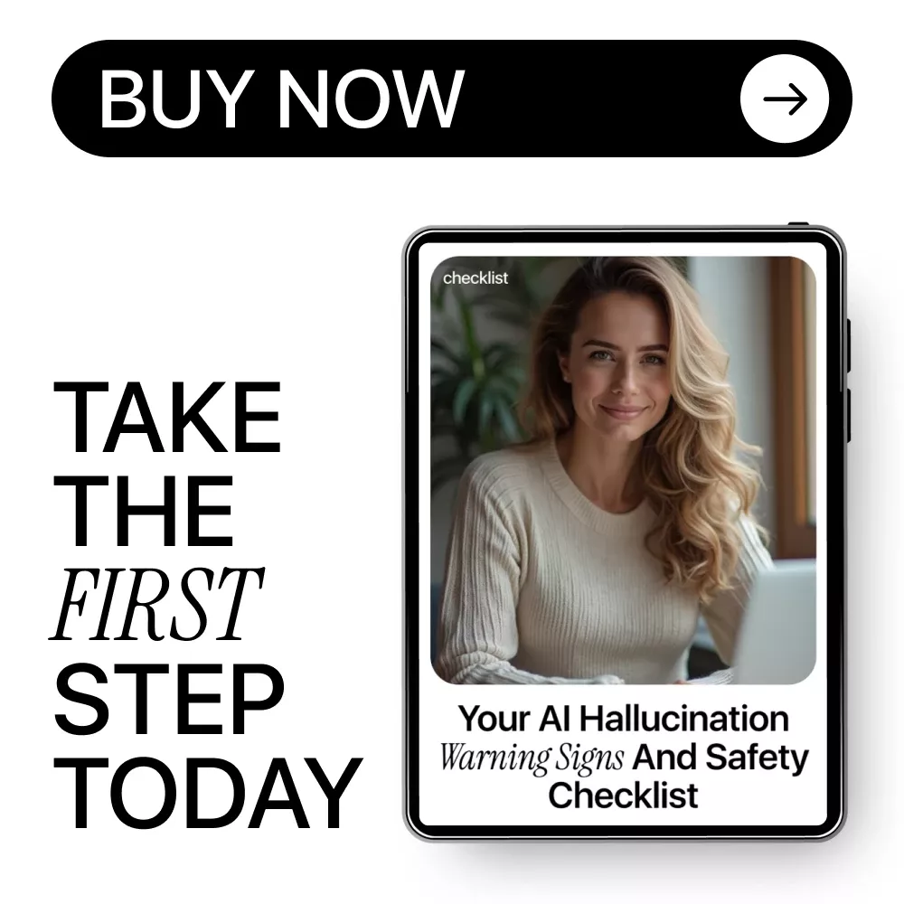 Your AI Hallucination Warning Signs and Safety Checklist | AI Fact-Checking Guide, AI Safety Checklist, Digital Download for Smarter AI Use - Image 7